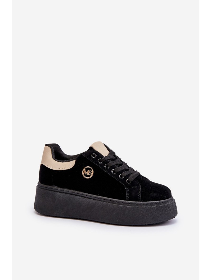 Women's Platform Sneakers Black Eshen