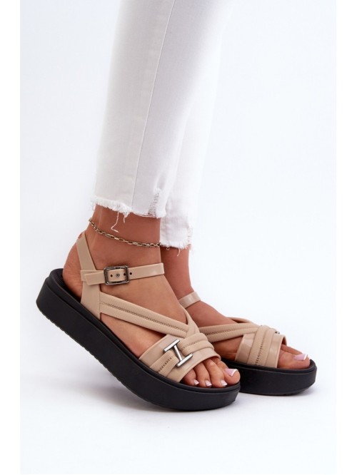 Moteriški sandalai ZAXY LL285063 Beige