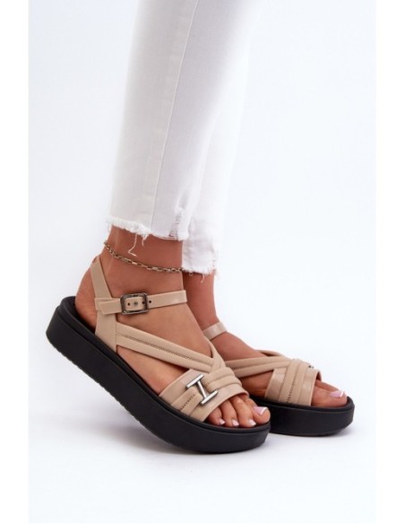 Moteriški sandalai ZAXY LL285063 Beige