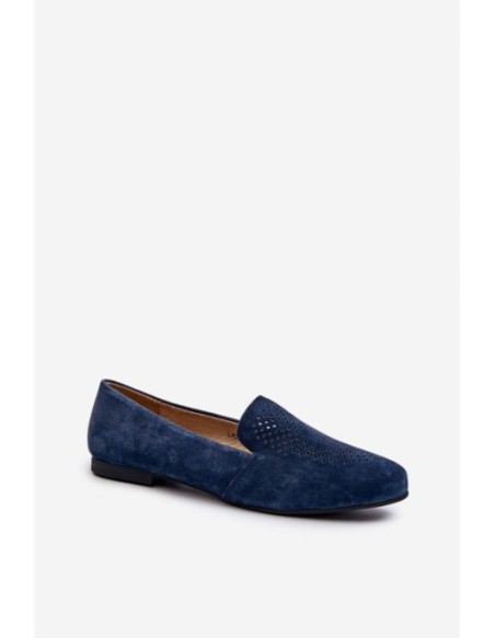 Patogūs loaferiai Navy Giovana