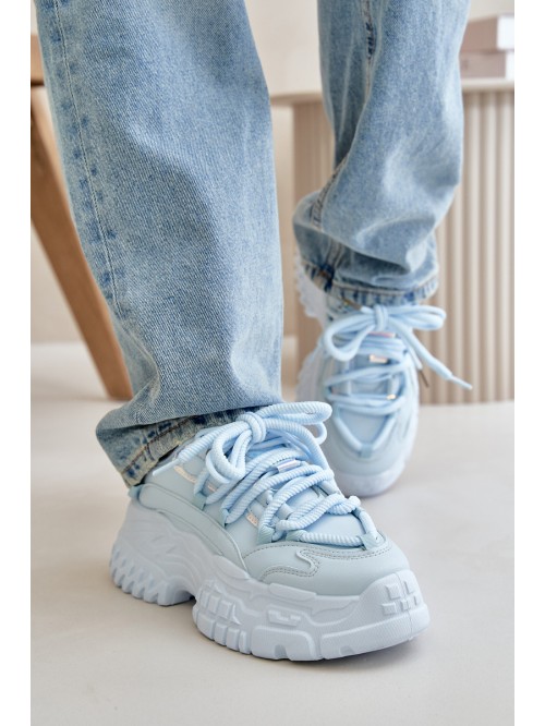 Women's sneakers with chunky sole Blue Nevela 2