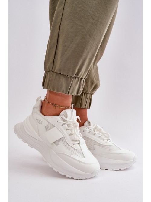 Women's Platform Sneakers White Nevelaine 2