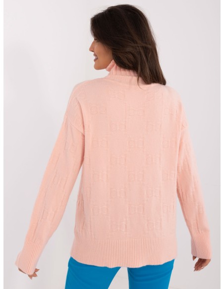 Sweter-AT-SW-2342-1.35-brzoskwiniowy