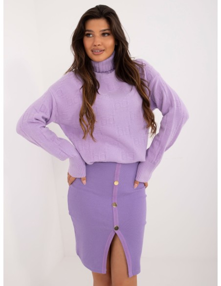 Sweter-AT-SW-2342-1.35-jasny fioletowy