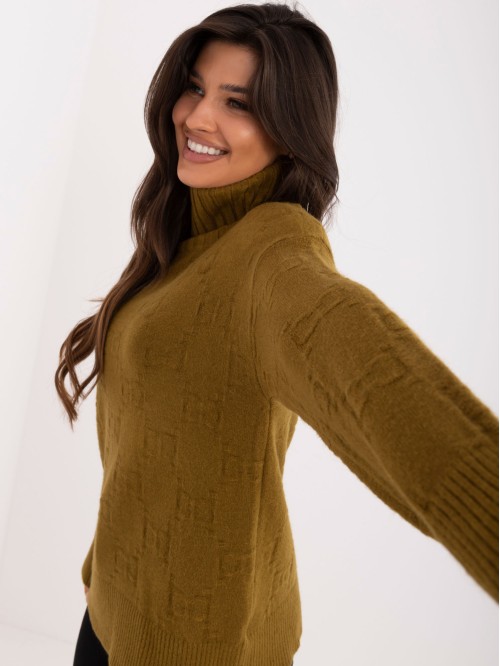 Sweter-AT-SW-2342-1.35-oliwkowy 2
