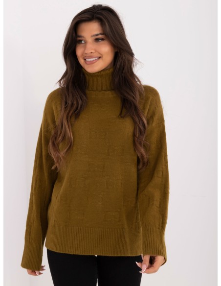 Sweter-AT-SW-2342-1.35-oliwkowy