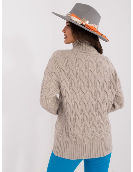Sweter-AT-SW-23445.00-jasny szary