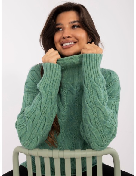 Sweter-AT-SW-23445.00-pistacjowy