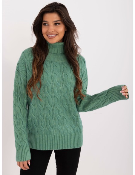 Sweter-AT-SW-23445.00-pistacjowy