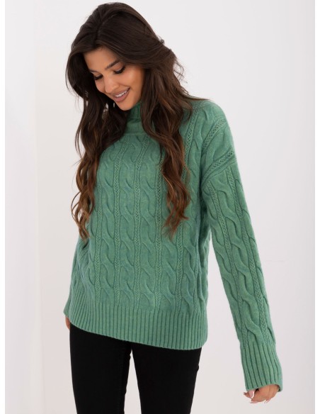 Sweter-AT-SW-23445.00-pistacjowy