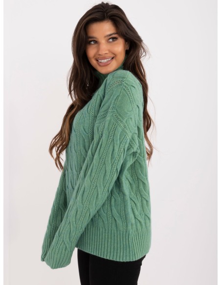 Sweter-AT-SW-23445.00-pistacjowy