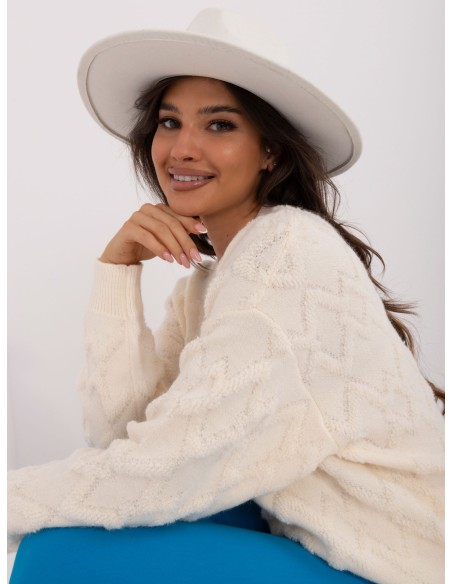 Sweter-AT-SW-2361.61-ecru