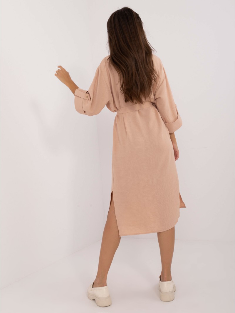 Sukienka-LK-SK-509694.61-camelowy