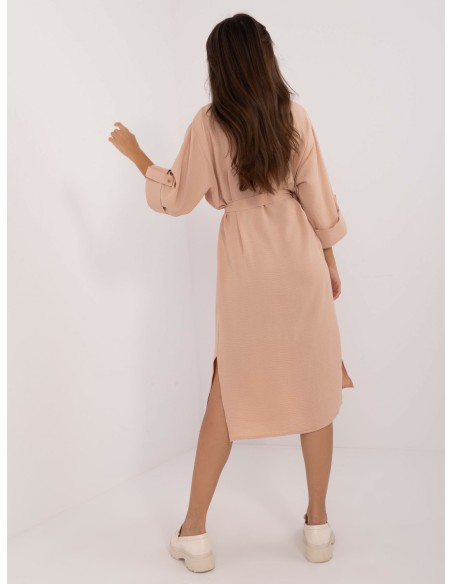 Sukienka-LK-SK-509694.61-camelowy