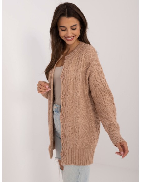 Sweter-AT-SW-23525.21-camelowy