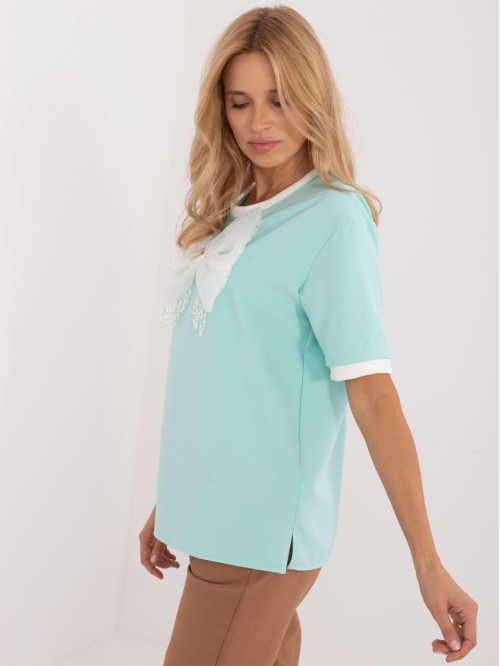 Bluzka-LK-BZ-509621-4.21-mietowy 2