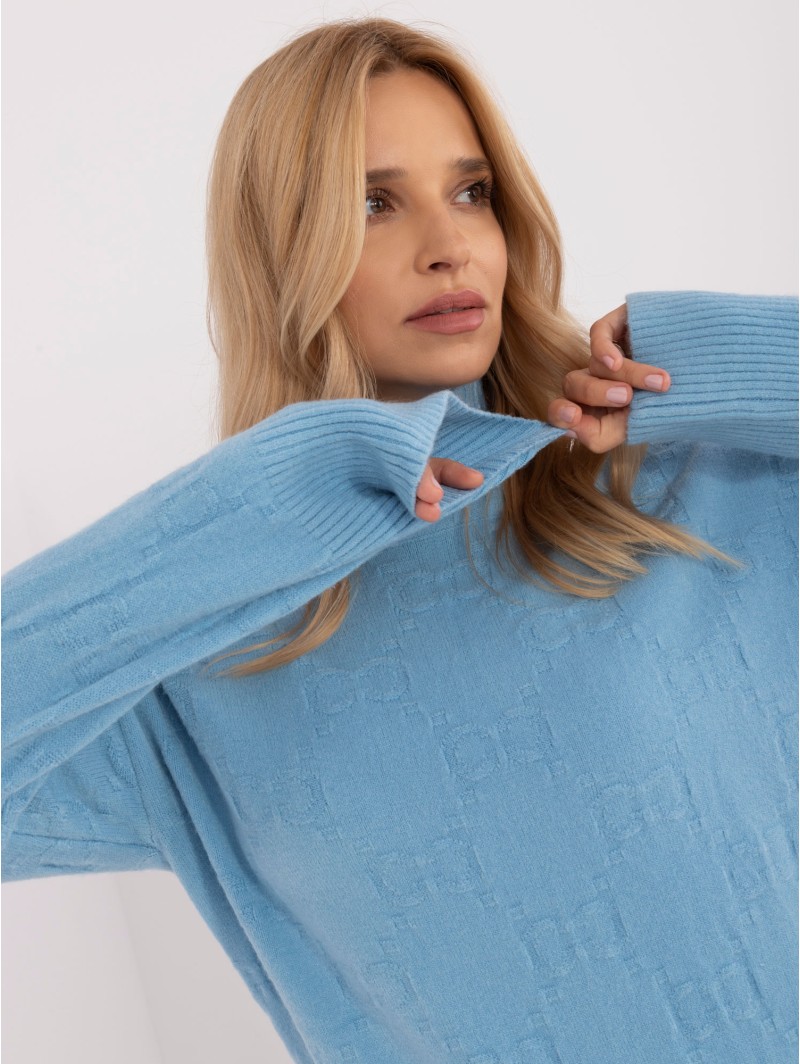 Megztinis aukšta apykakle