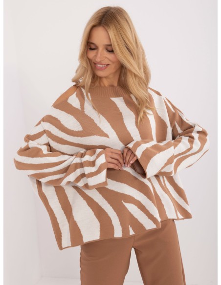 Sweter-FN-SW-0608.61-camelowy