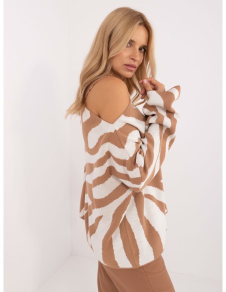 Sweter-FN-SW-0608.61-camelowy
