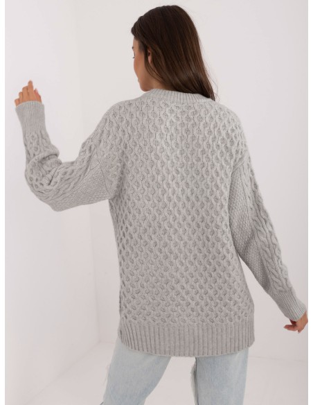 Sweter-AT-SW-23525.21-szary