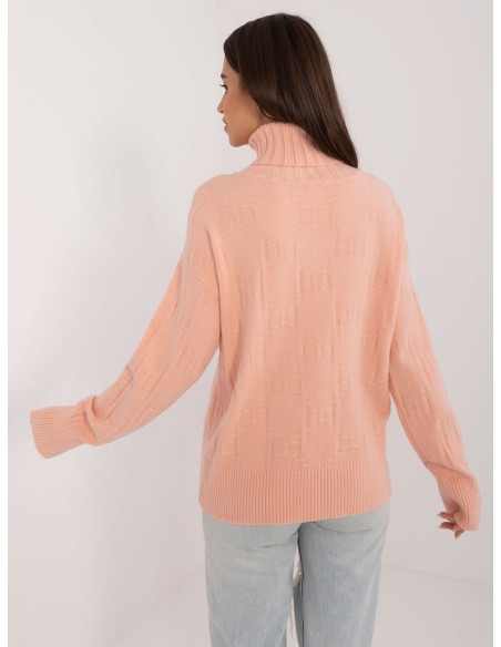 Sweter-AT-SW-2342-1.35-brzoskwiniowy