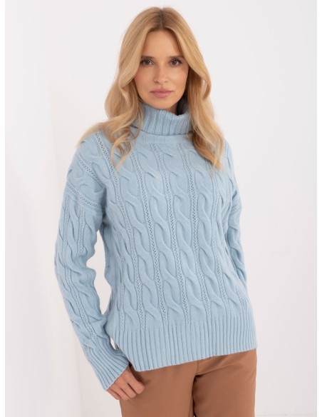 Sweter-AT-SW-23445.00-jasny niebieski