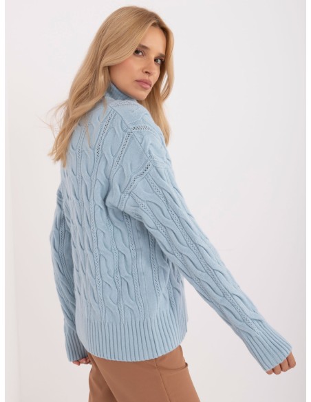 Sweter-AT-SW-23445.00-jasny niebieski