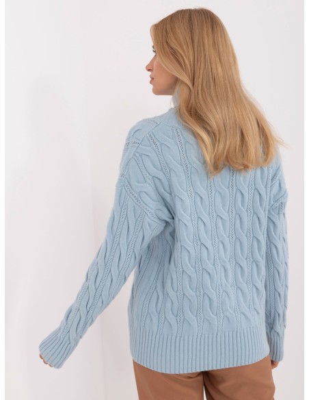 Sweter-AT-SW-23445.00-jasny niebieski