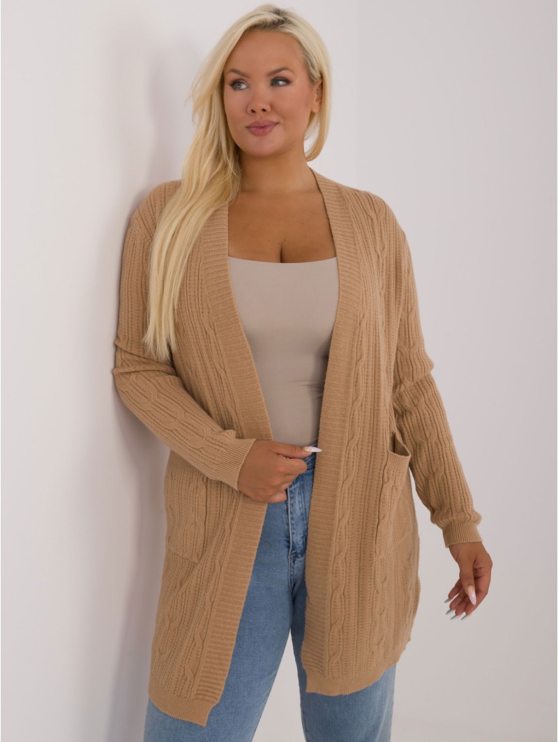 Sweter-PM-SW-PM-3727.93-camelowy