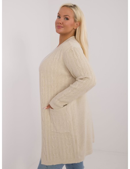Sweter-PM-SW-PM-3727.93-jasny beżowy