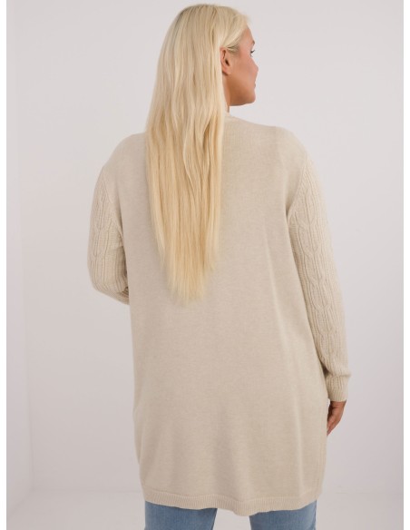 Sweter-PM-SW-PM-3727.93-jasny beżowy