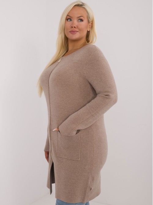 Sweter-PM-SW-PM793.01-ciemny bezowy 2