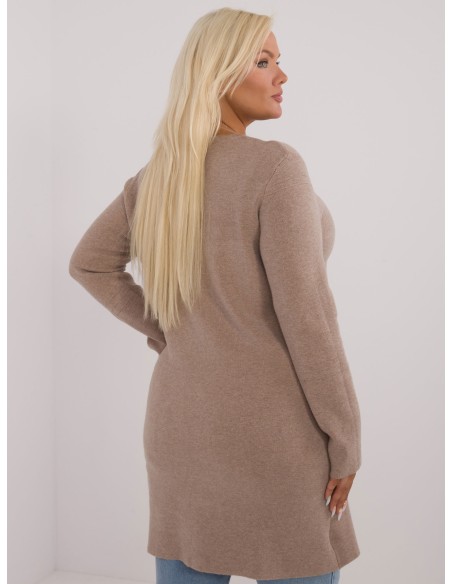 Sweter-PM-SW-PM793.01-ciemny bezowy