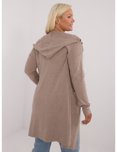 Sweter-PM-SW-PM728.02-ciemny bezowy