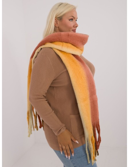 Szalik-AT-SZ-2320.50-pomarańczowy
