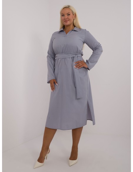 Sukienka-LK-SK-509675.88-szary