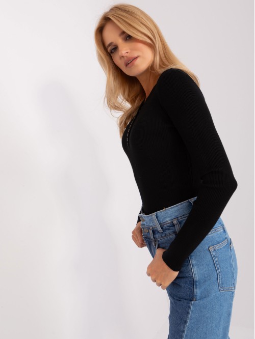 Sweter-PM-SW-Y-0078.87-czarny 2