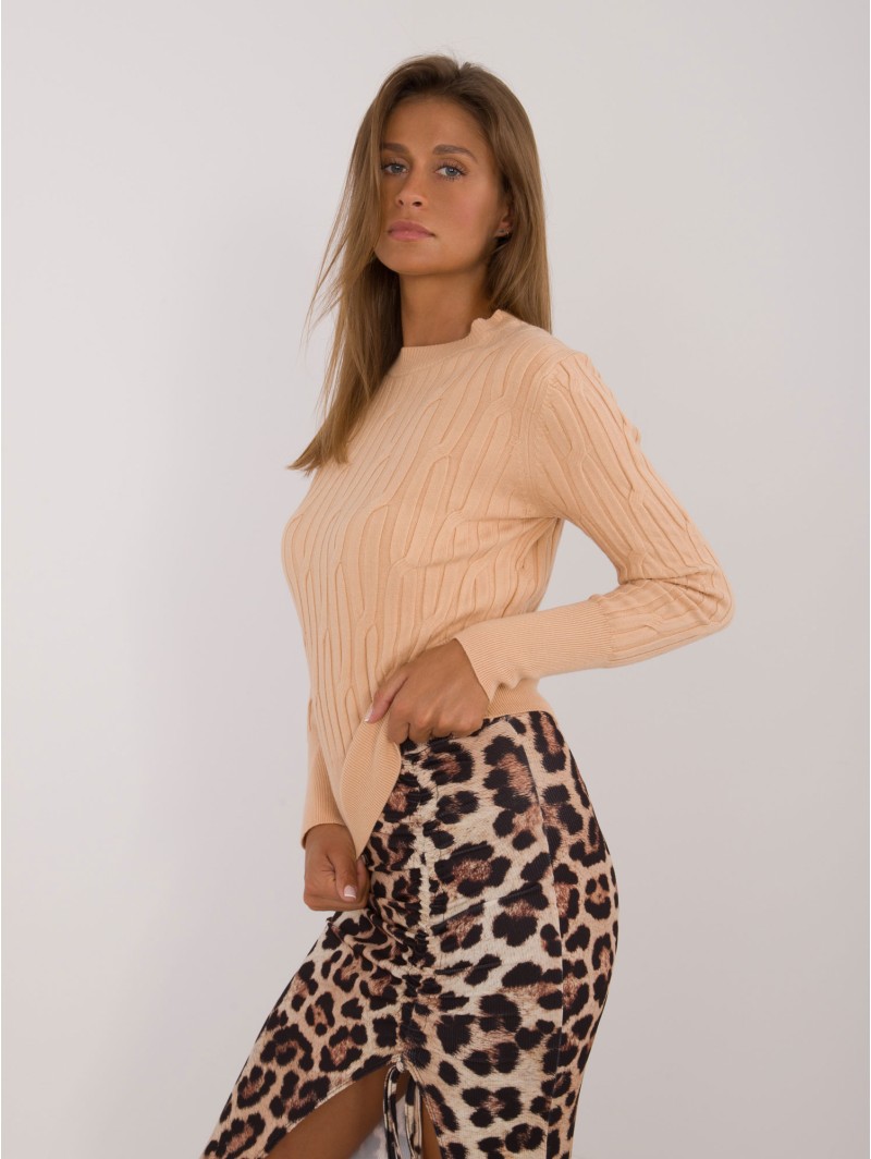 Sweter-AT-SW-2338-2.00-camelowy