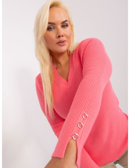Sweter-PM-SW-PM-3770.30-koralowy