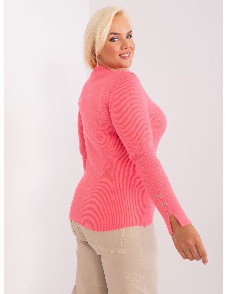Sweter-PM-SW-PM-3770.30-koralowy