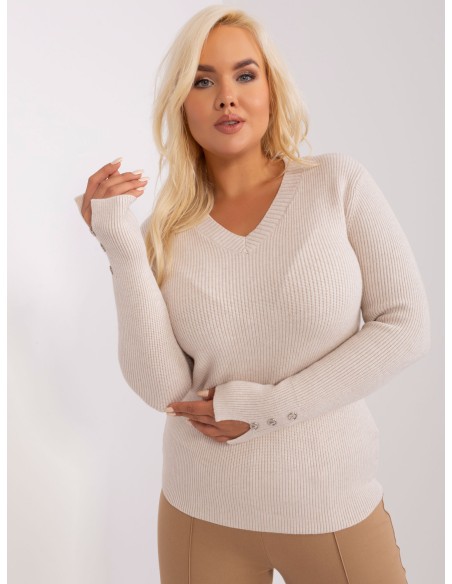 Sweter-PM-SW-PM-3770.30-jasny beżowy
