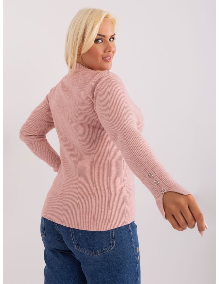 Sweter-PM-SW-PM-3770.30-jasny różowy