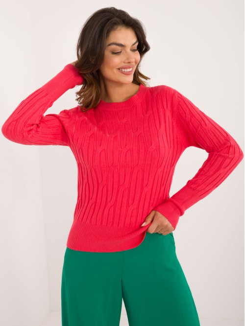 Sweter-AT-SW-2338-2.61-koralowy 2