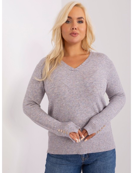 Sweter-PM-SW-PM-3817.07-szary