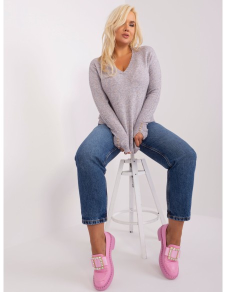 Sweter-PM-SW-PM-3817.07-szary