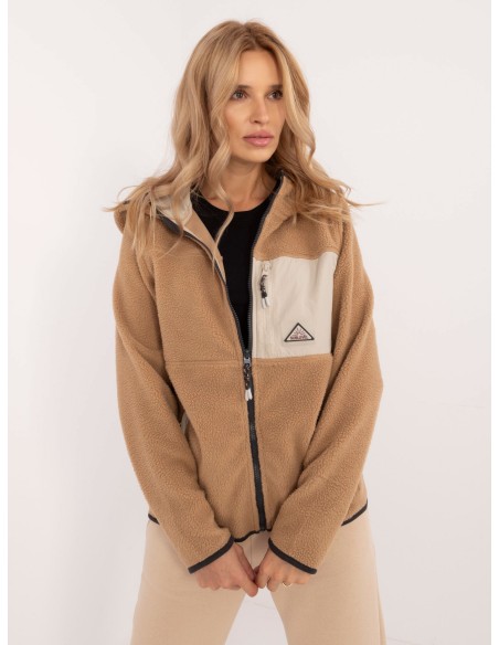 Bluza-D20001M02671A2-jasny brązowy
