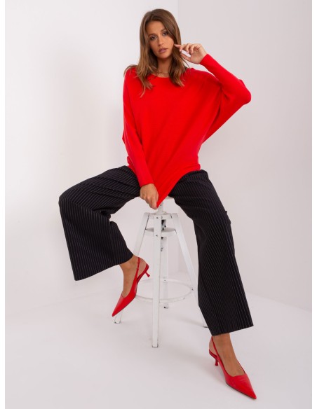 Sweter-PM-SW-PM-3588.00X-czerwony