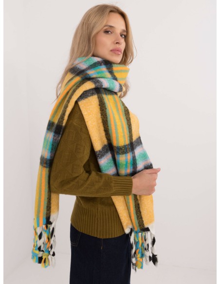 Szalik-AT-SZ-231501.49-ciemny żółty