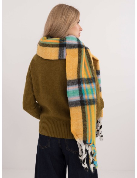 Szalik-AT-SZ-231501.49-ciemny żółty