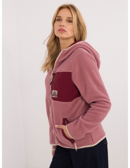 Bluza-D20001M02671A3-ciemny różowy